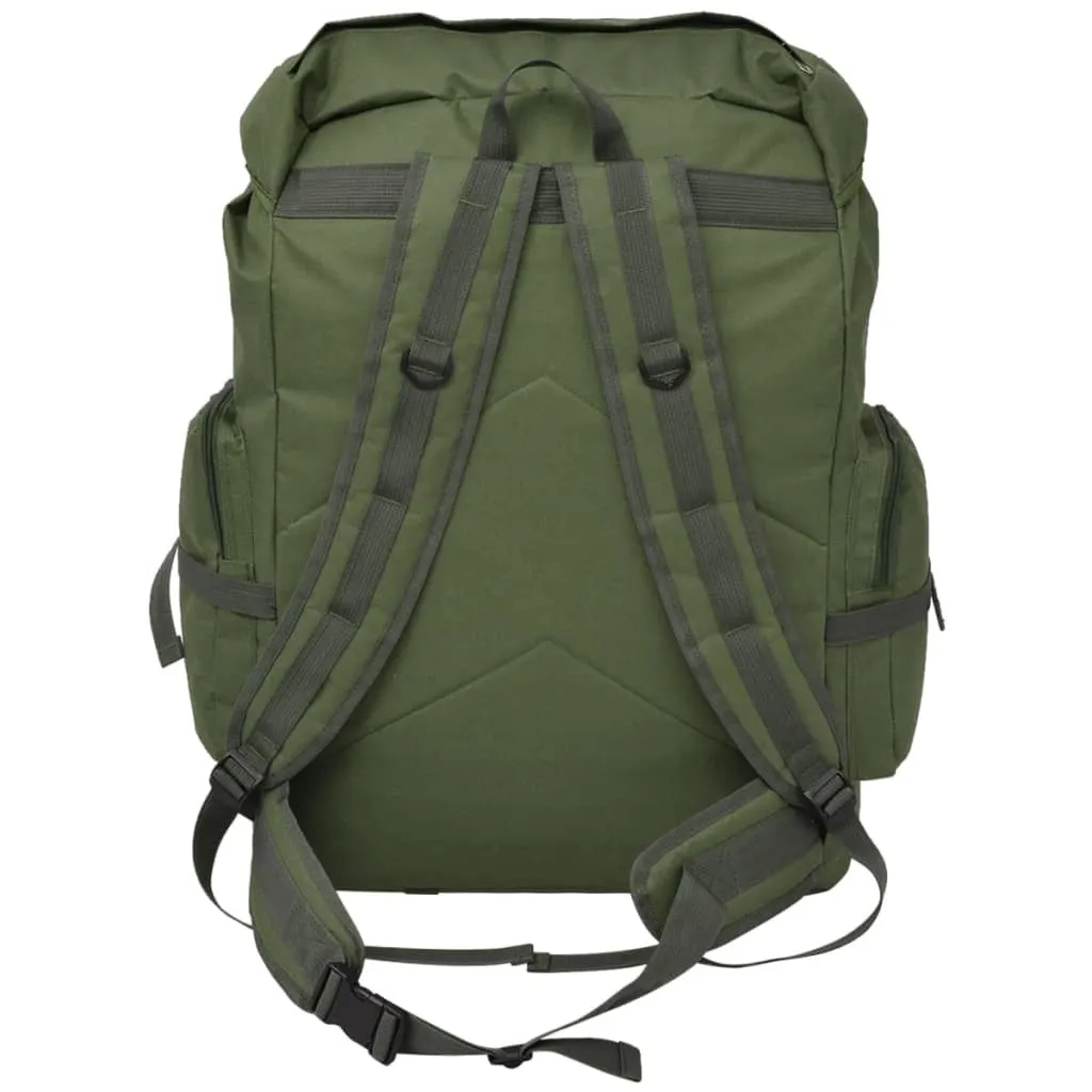 Sac à dos de l'armée 65 L vert avec sangles confort et dos aéré - 3
