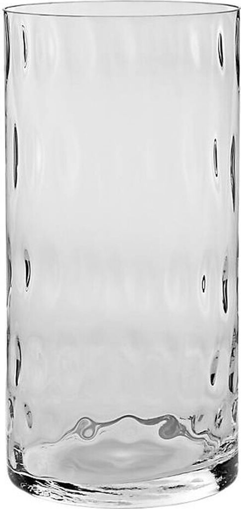 Glasvase Zylinder Bubble Famous 40cm