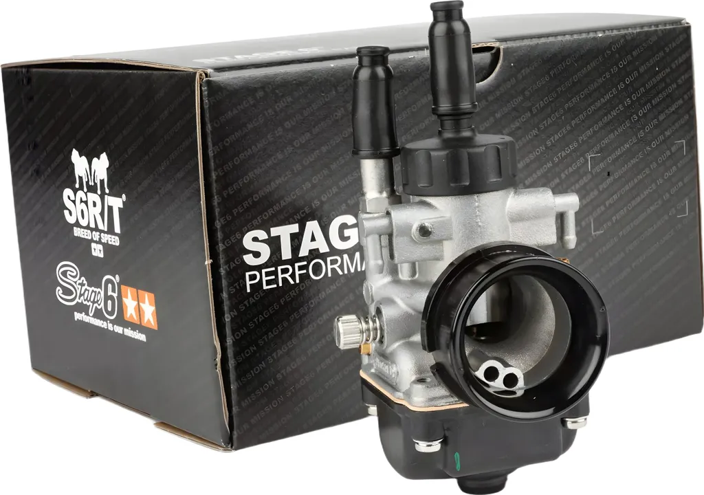 Carburateur Stage6 19mm PHBG d'origine pour moteur de scooter 50cc