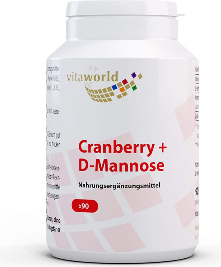 Vitaworld Cranberry + D-Mannosio | 90 capsule | con Immagine del prodotto 