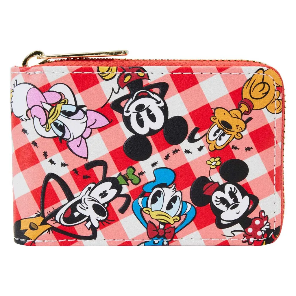 Rangement Cartes Mickey Loungefly : Portefeuille Accordéon Sécurisé