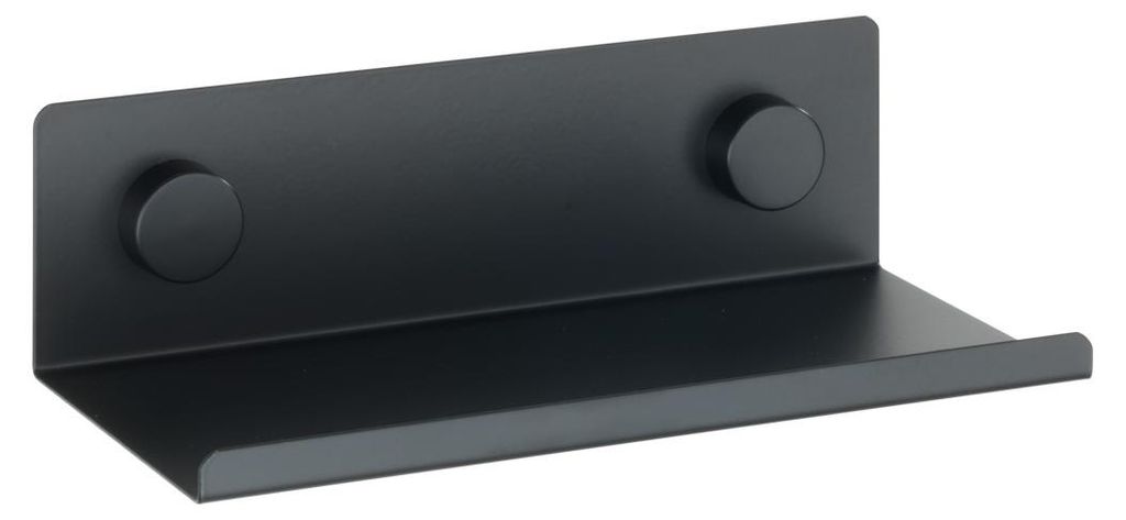 WENKO Jet S scaffale da cucina in metallo nero 25 x 7,5 x Immagine del prodotto 