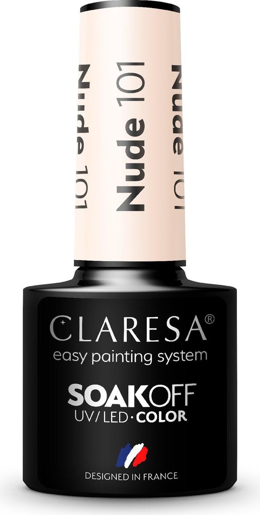 CLARESA Vernis hybride NUDE 101 -5g Image du produit 