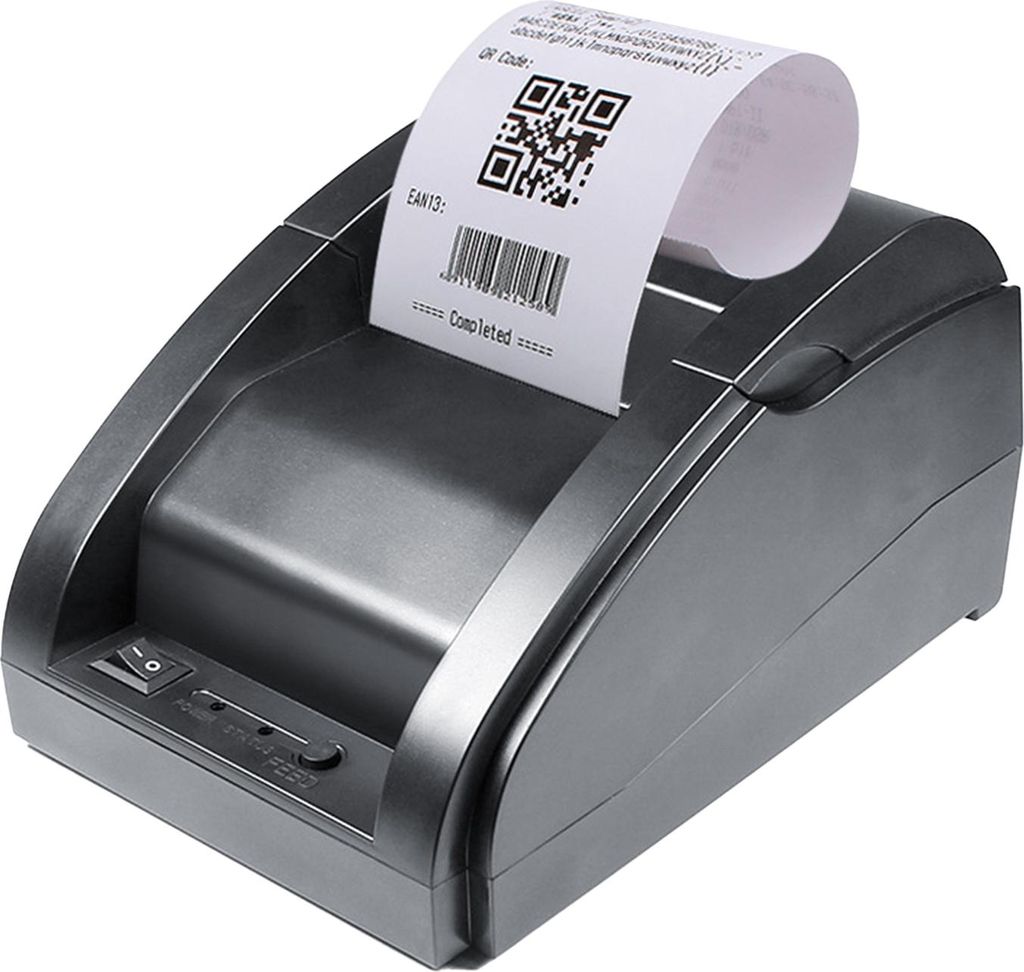 Papier do drukowania paragonów 58 mm Drukarka termiczna USB Zdjęcie produktu 