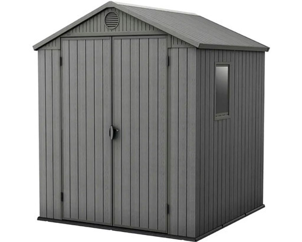 KETER Darwin Gartenhaus 6X6 - Grau 249359 Produktbild 