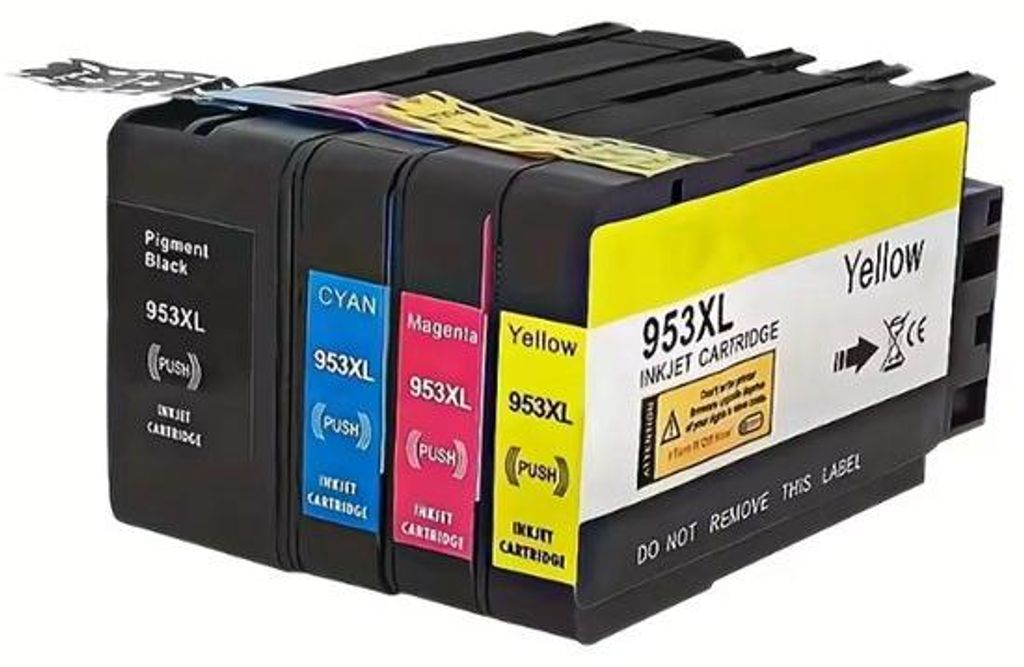 HP 953XL Druckertintenpatronen Schwarz Blau Rot Gelb für HP 7720 7730 7740 8720 8730