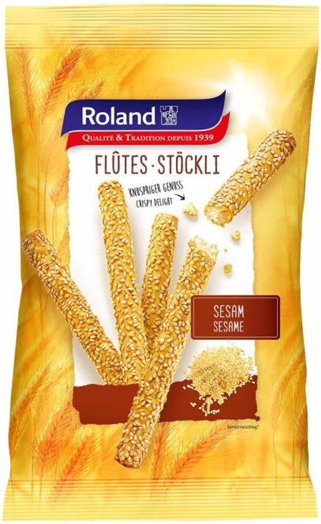 Roland Stöckli Sesam knusprig zart mit feinem Produktbild 