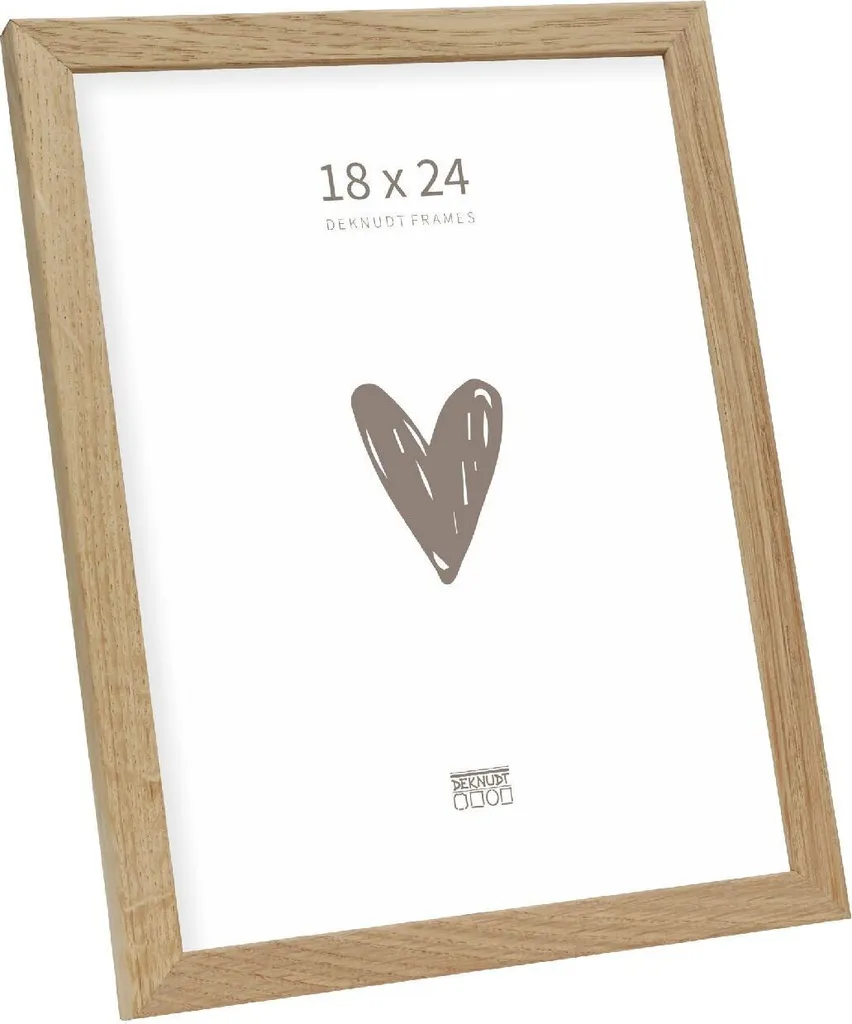 Deknudt S47CJ1 cornice in rovere massiccio 18x24 cm
