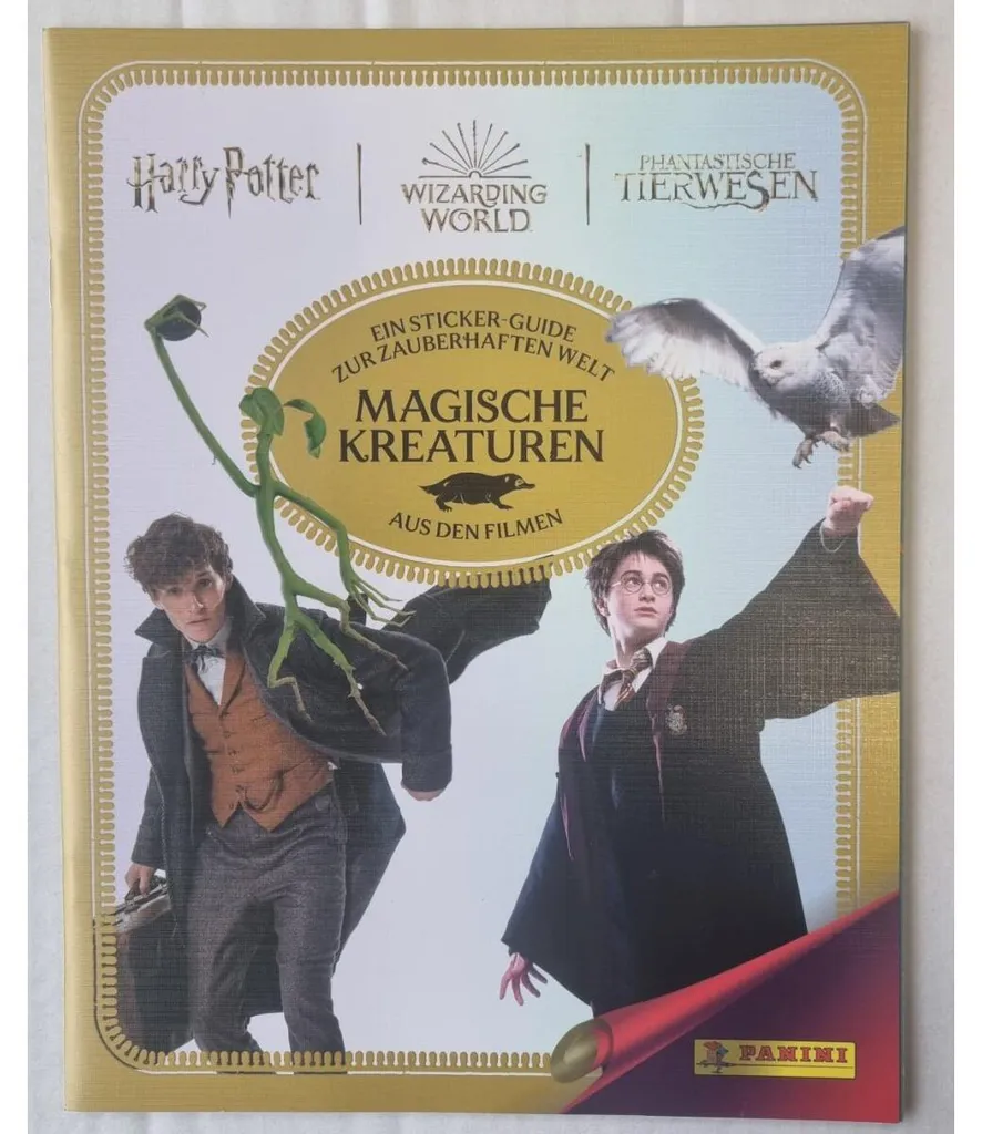 Album Stickers Harry Potter Créatures Magiques Occasion à Compléter