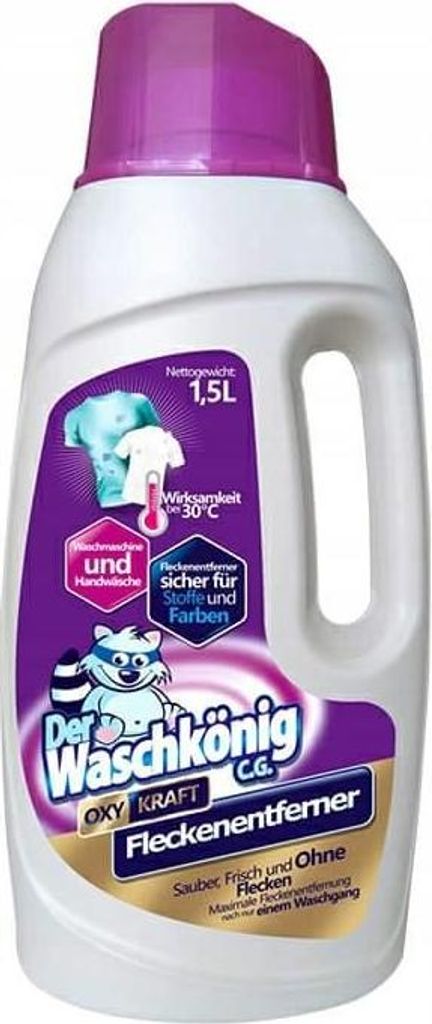 Der Waschkönig Sauerstoff-Fleckenentferner 1,5 l DE