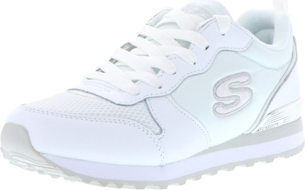 Skechers OG 85 Gold' Gurl Sneaker Damen Erwachsene weiß / silber 38 EU - 5 UK - 8 US
