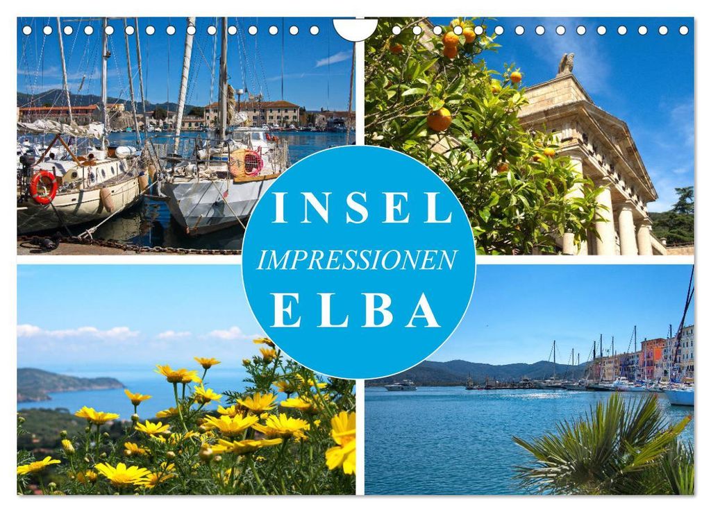 Insel Elba Impressionen (Wandkalender 2027 DIN A4 quer), CALVENDO Monatskalender