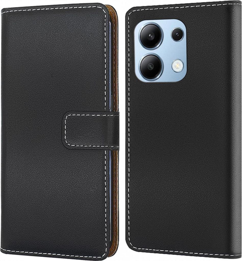 Handy Tasche für Xiaomi Redmi Note 13 Handy Schutz Hülle Bookstyle Etui Klapphülle Wallet Flip Cover Case