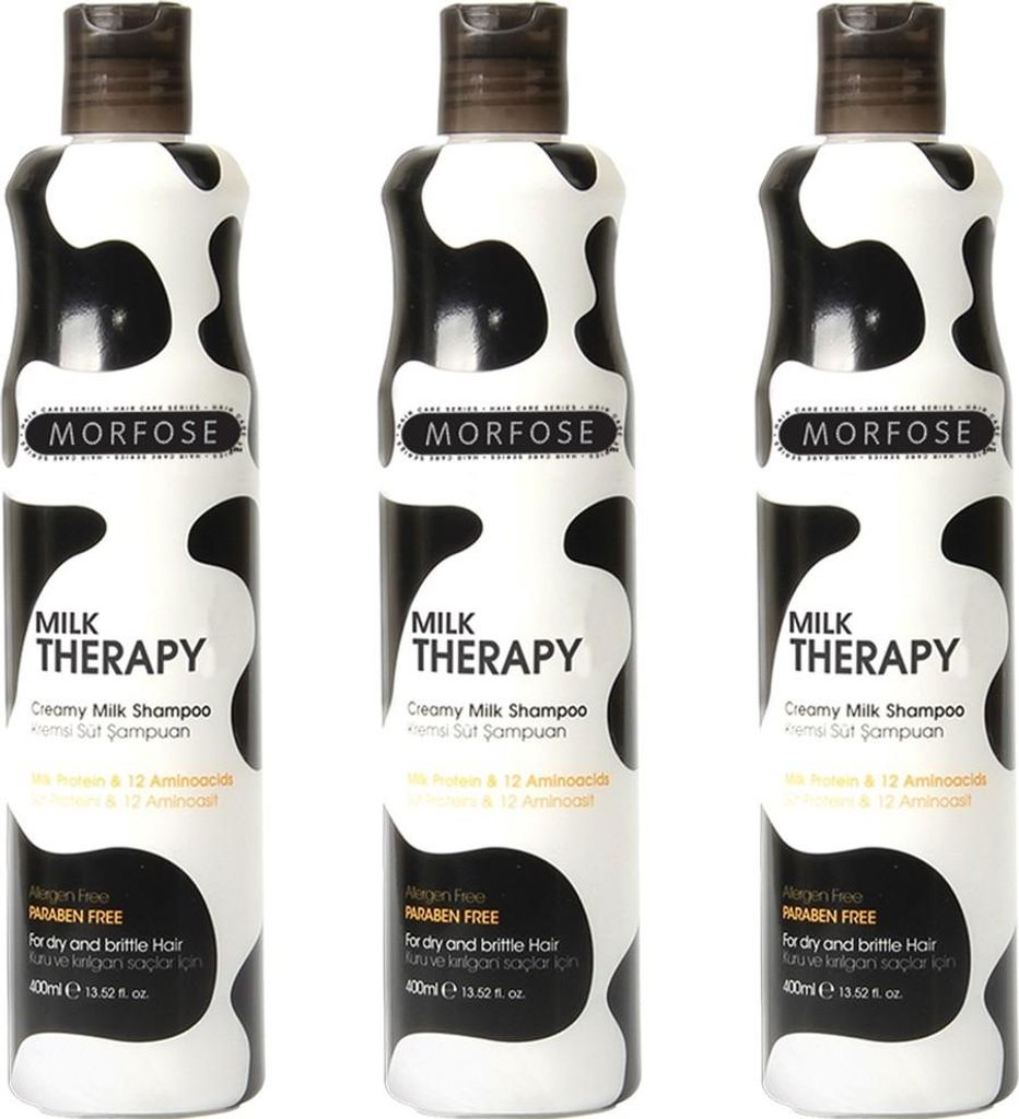 Shampoo Milk Therapy mit Milchproteinen Arginin Aminosäuren Produktbild 