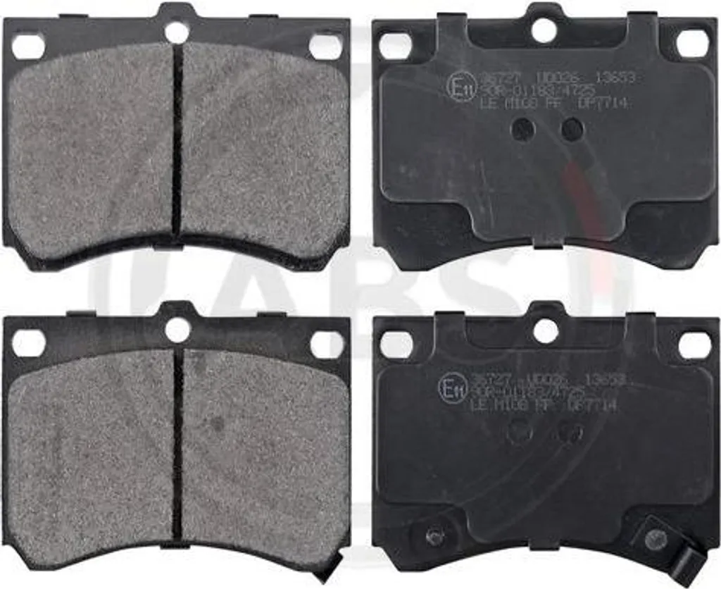 A.B.S. 36727 Jeu de plaquettes de frein pour Mazda 323 BA et MX-3 EC