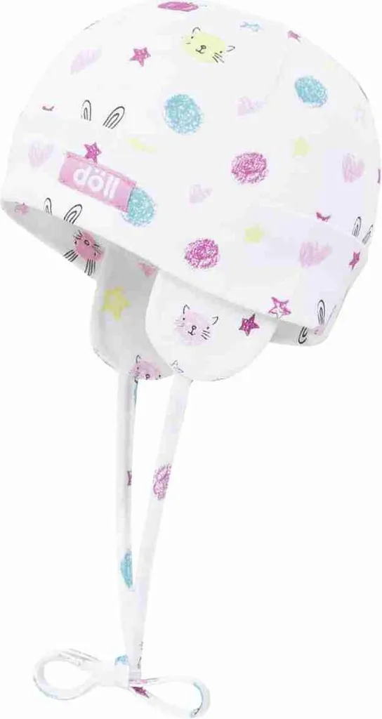 Accessorio Must-Have: Cappellino Döll Bianco Animal Print per Bambine