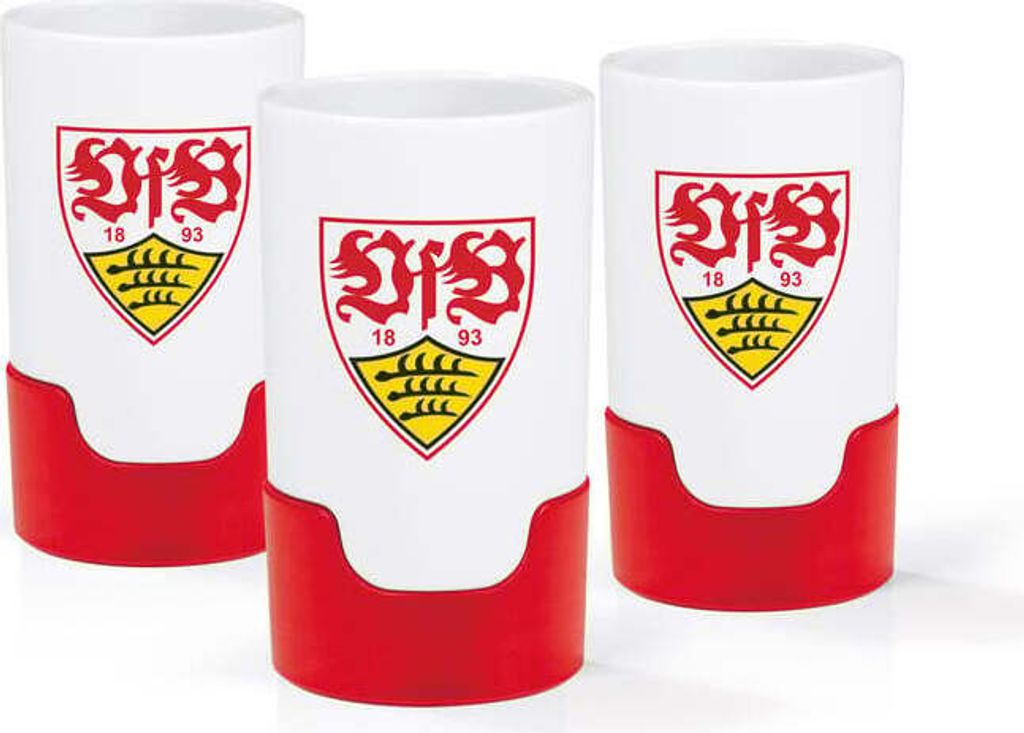 Taste Hero Bier-Aufbereiter VFB 3er-Set rot/weiß