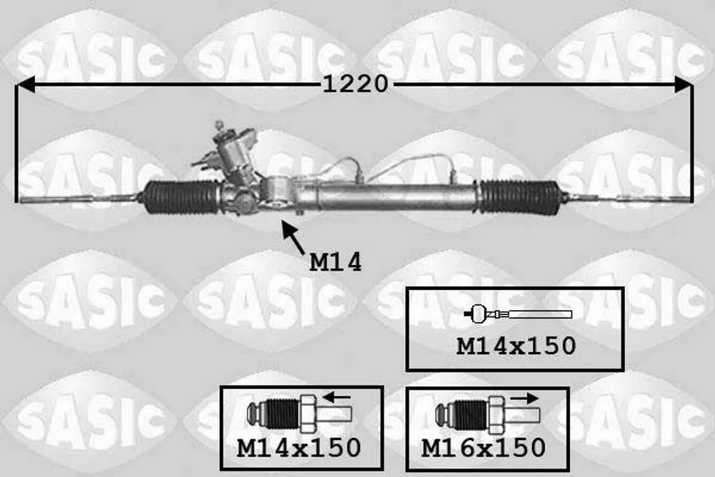 Mécanisme de Direction Assistée pour Almera - Remplacement OE 490014U200