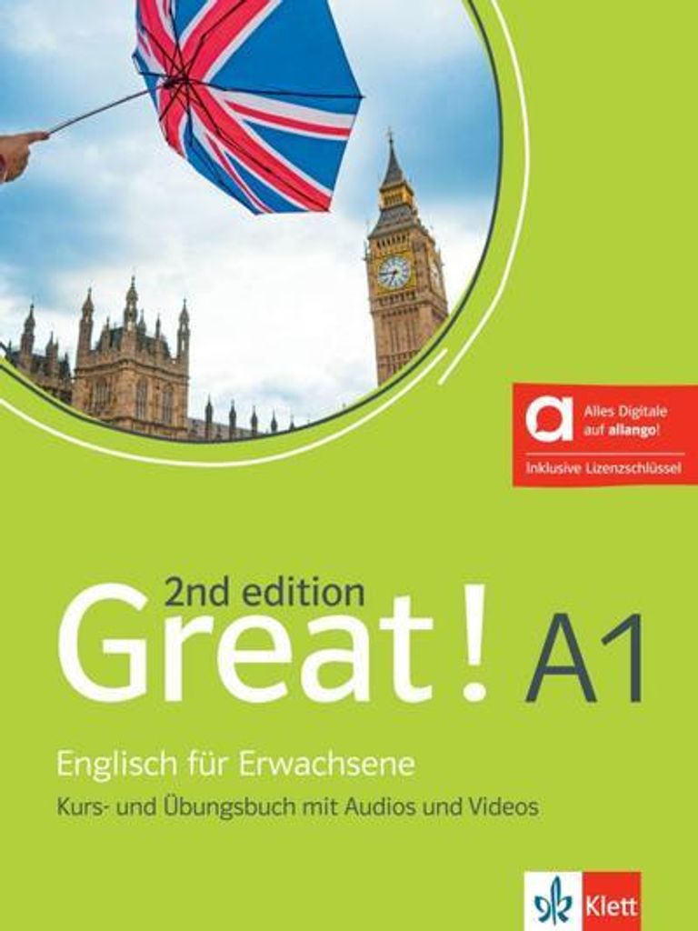 Great! A1, 2nd edition. Kurs- und Übungsbuch mit Audio Immagine del prodotto 