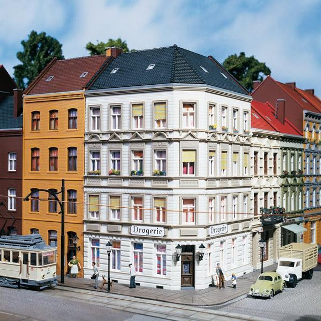 Auhagen 11398 - Eckhaus Schmidtstraße 25 Produktbild 