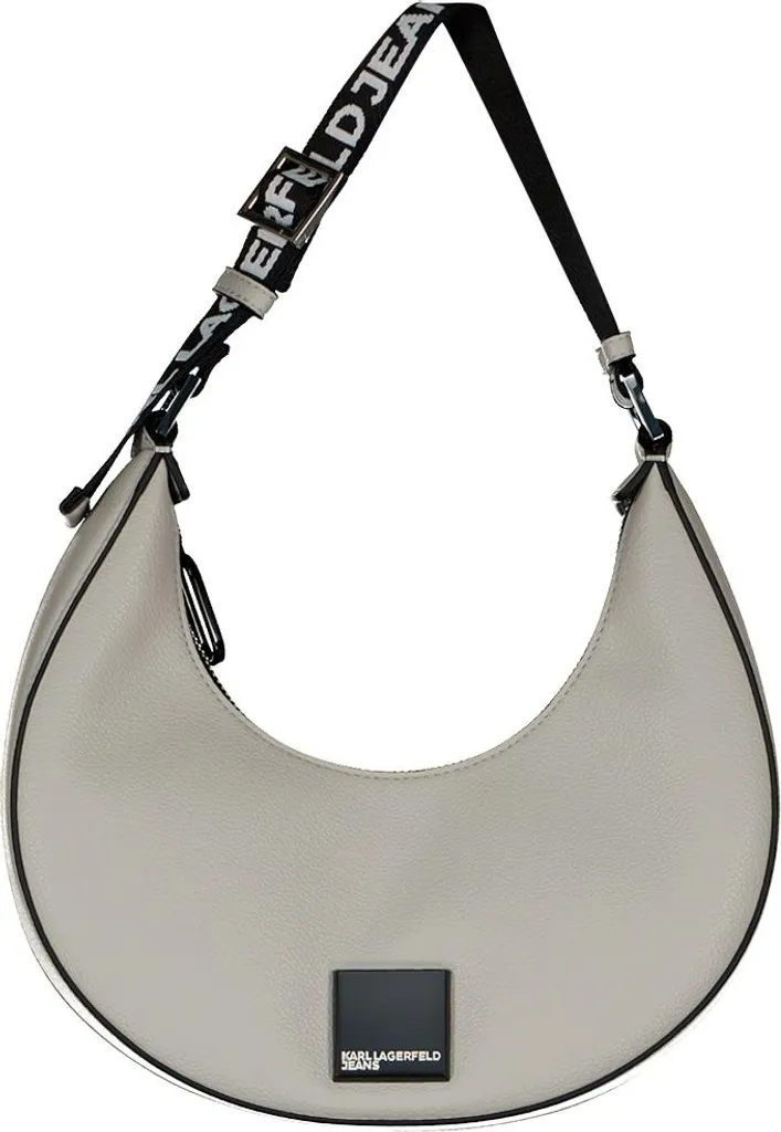 Karl Lagerfeld Halfmoon Beige: La Borsa a Tracolla Definitiva per Lei