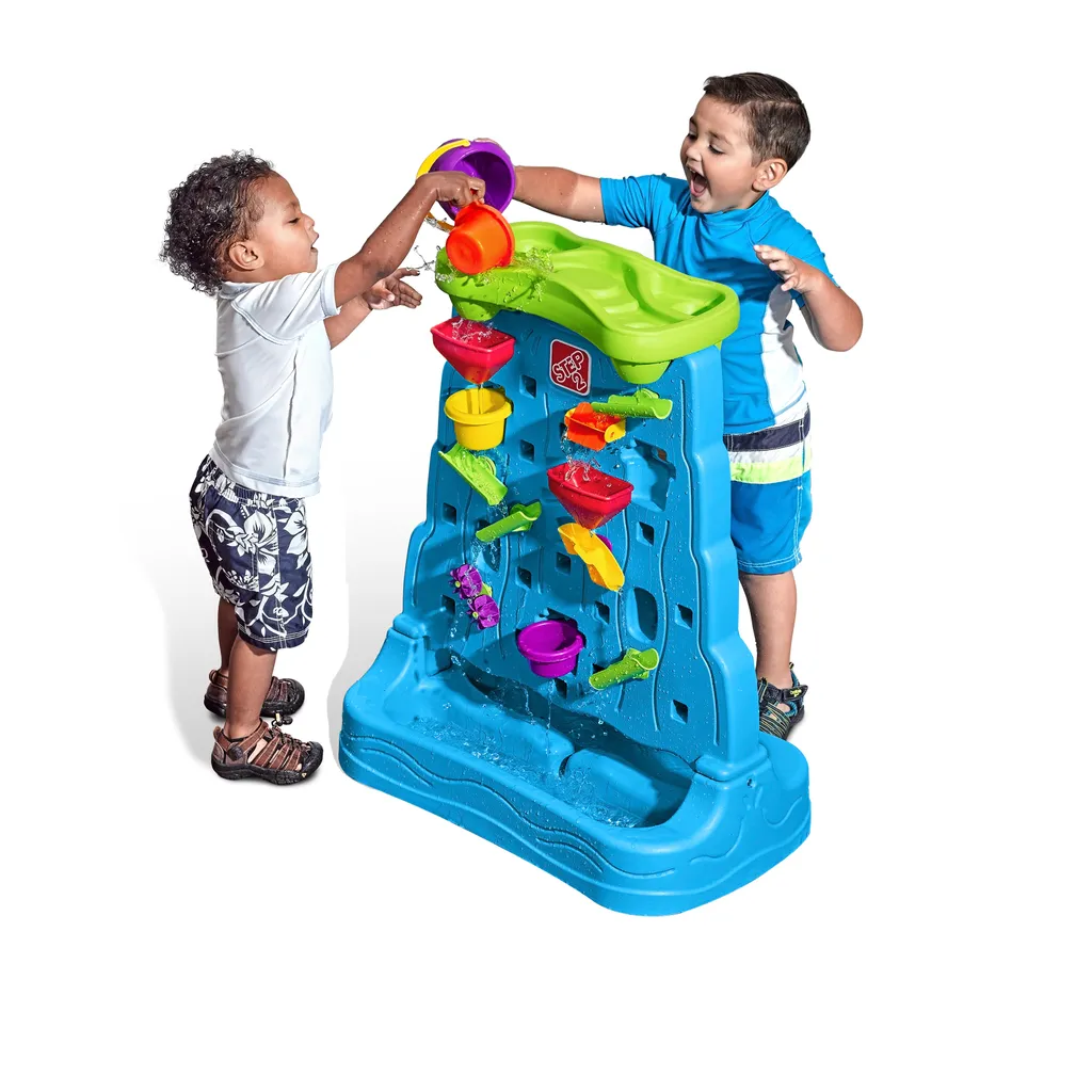 Mur d'eau Step2 Little Explorer avec 13 accessoires et parcours modulable - 4