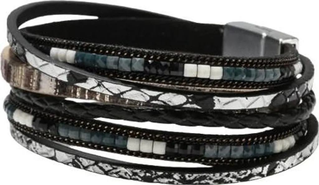 Bracelet ethnique en cuir noir femme : fini les bijoux fragiles et ternes