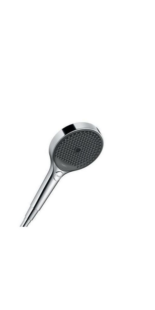 Hansgrohe Rainfinity Handbrause 26864821 – 3 Sprühstrahlen, Gebürstetes Nickel, 12,7 Cm, Mit QuickClean