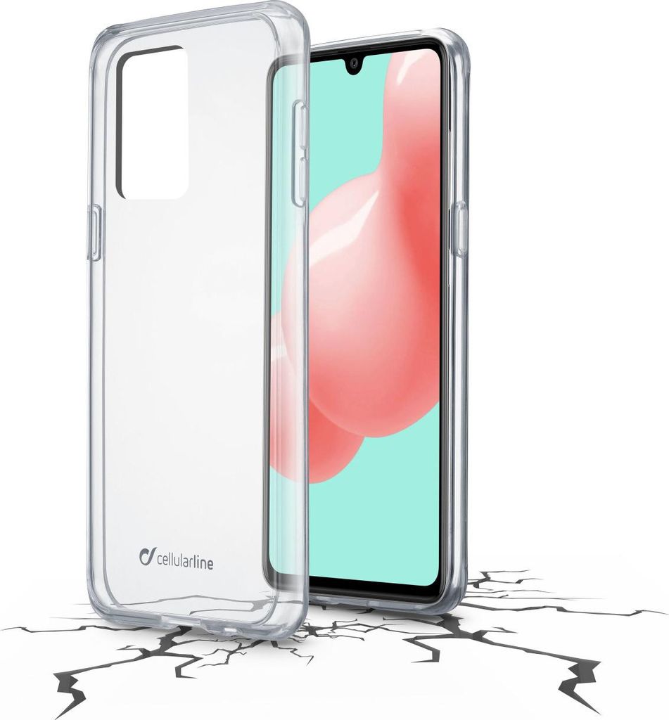 Cellularline Clear Duo - Galaxy A41, Cover, Samsung, Galaxy A41, 15,5 cm (6.1"), Transparent