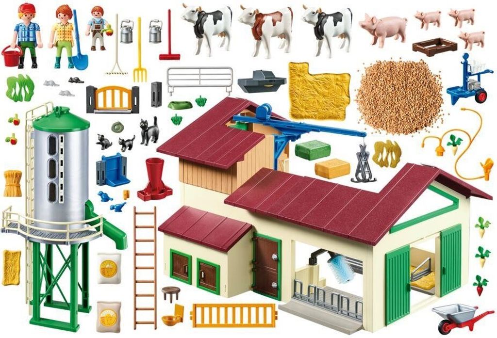 PLAYMOBIL 70132 Bauernhof mit Silo Produktbild 10