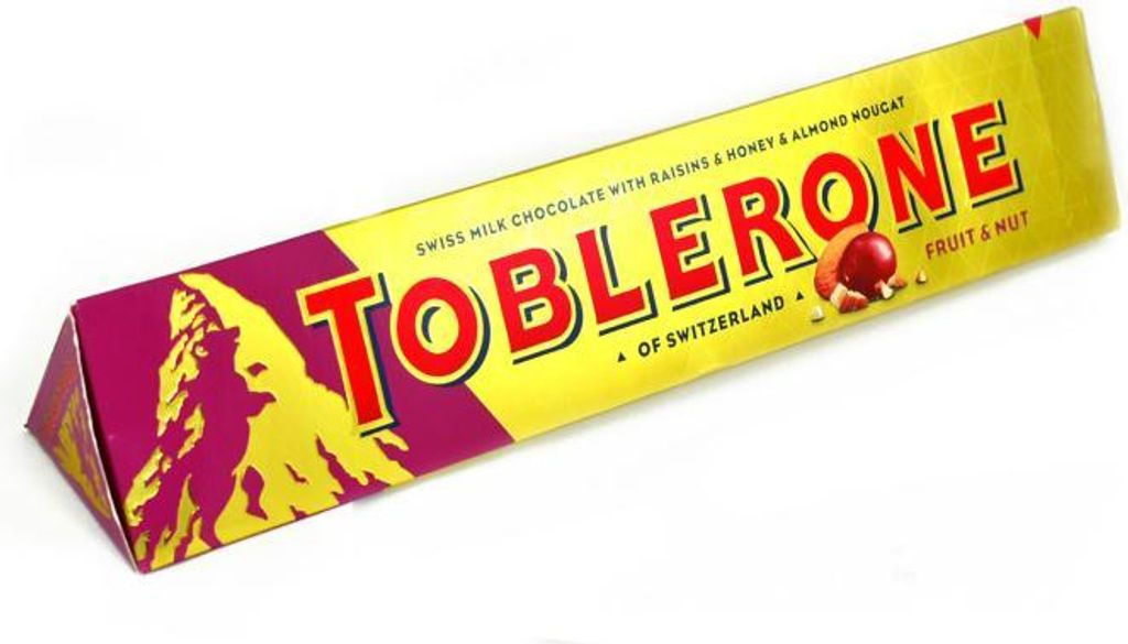 Toblerone Fruit & Nut Schweizer Schokolade 360g Produktbild 
