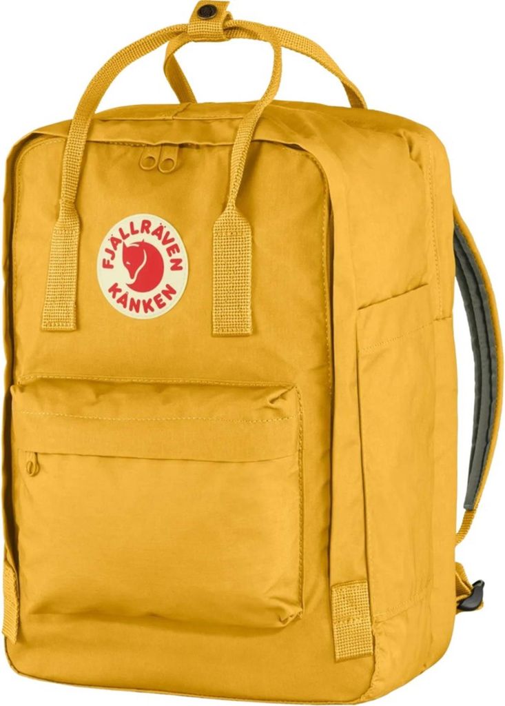 Fjällräven Kånken Laptop Rucksack Ochre 15" 18 L Produktbild 