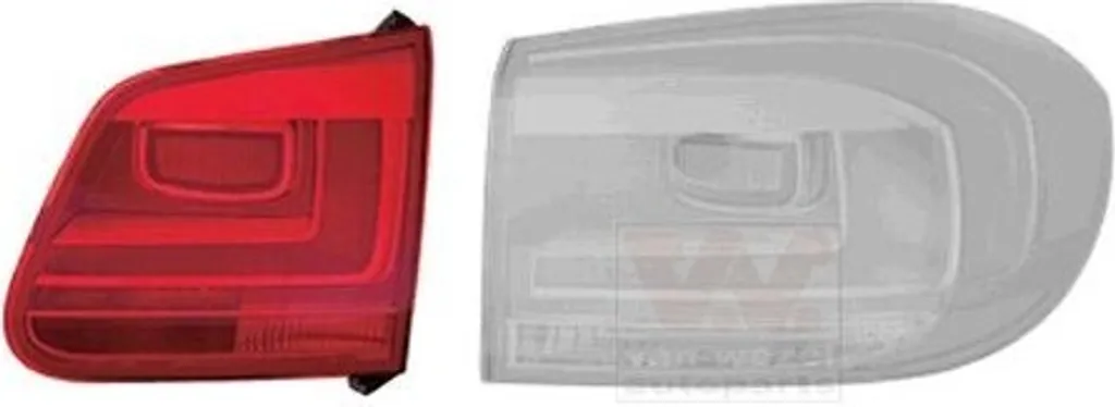 Luce Posteriore Interna DX Tiguan 5N Van Wezel 5746934 - 5N0945094H