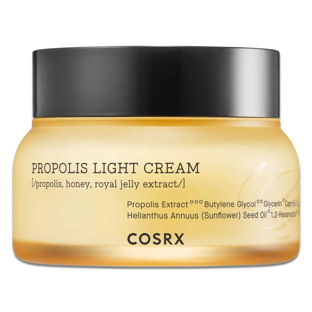 COSRX Propolis Light Cream 65ml - Crema Giorno Idratante Viso Coreana