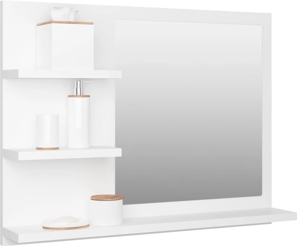 Möbel Badspiegel Modernes Design - Wandspiegel/Hängeschrank Produktbild 