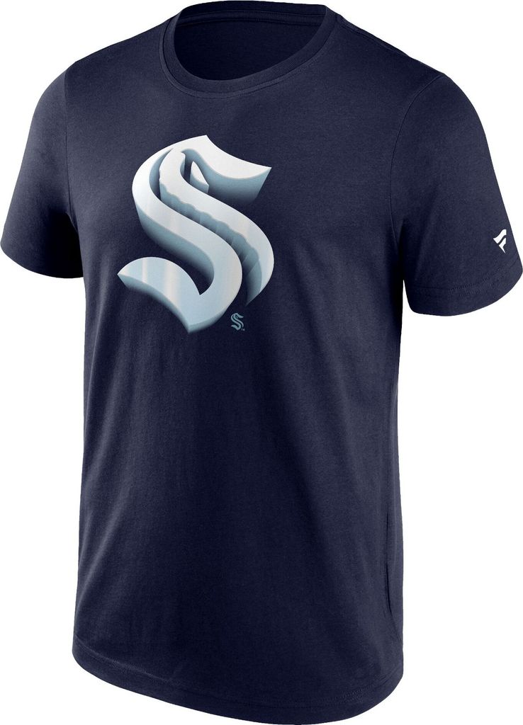 Fanatics NHL Shirt - CHROME LOGO Seattle Kraken - S Produktbild 