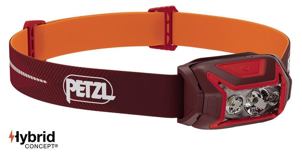 Petzl ACTIK CORE - Stirnlampe - Red Red