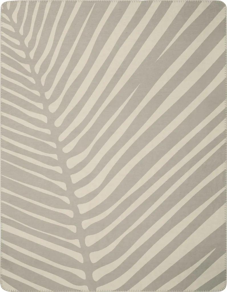 Plaid Villeroy & Boch Leaf French Linen 150x200 | Tessili di Lusso