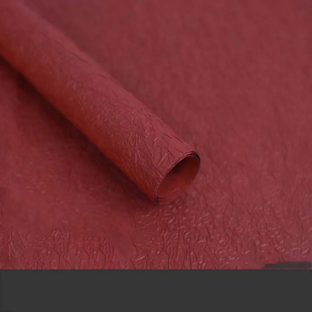Carta Pregiata Fatta a Mano Rosso Vino Texture Pietra 10pz