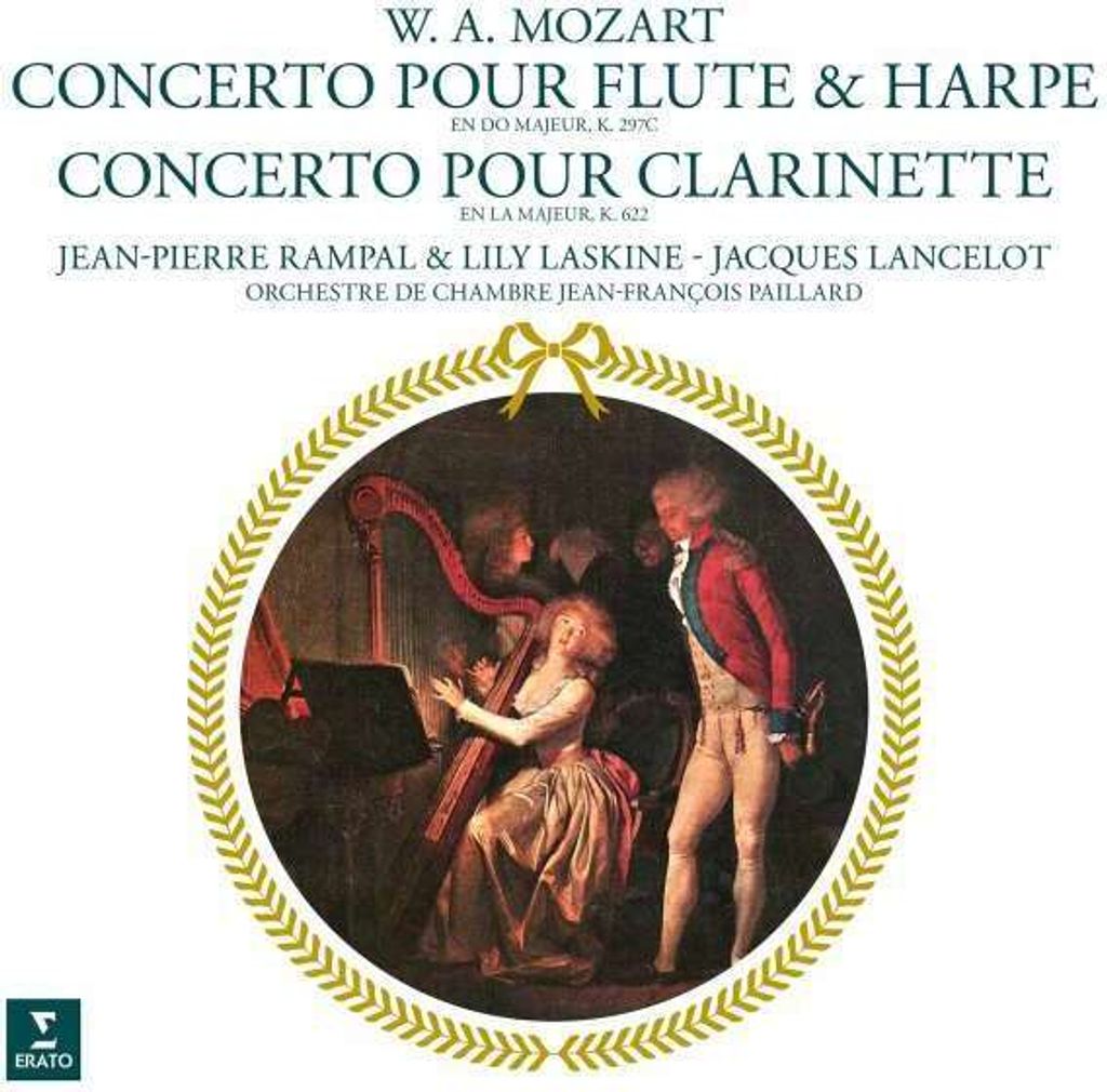 Wolfgang Amadeus Mozart (1756-1791) - Konzert für Flöte & Harfe KV 299 (180g) - - (Vinyl / Classic)