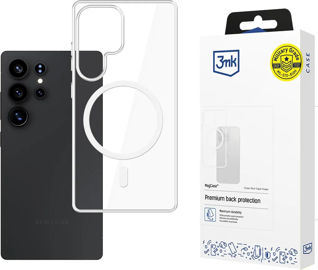 Cover MagSafe 3mk per Galaxy S25 Ultra: Design Slim e Antiurto