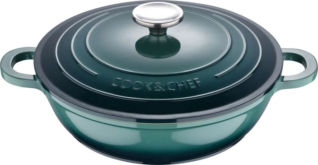Casseruola Bergner EXCALIBUR verde Ø 24 cm alluminio