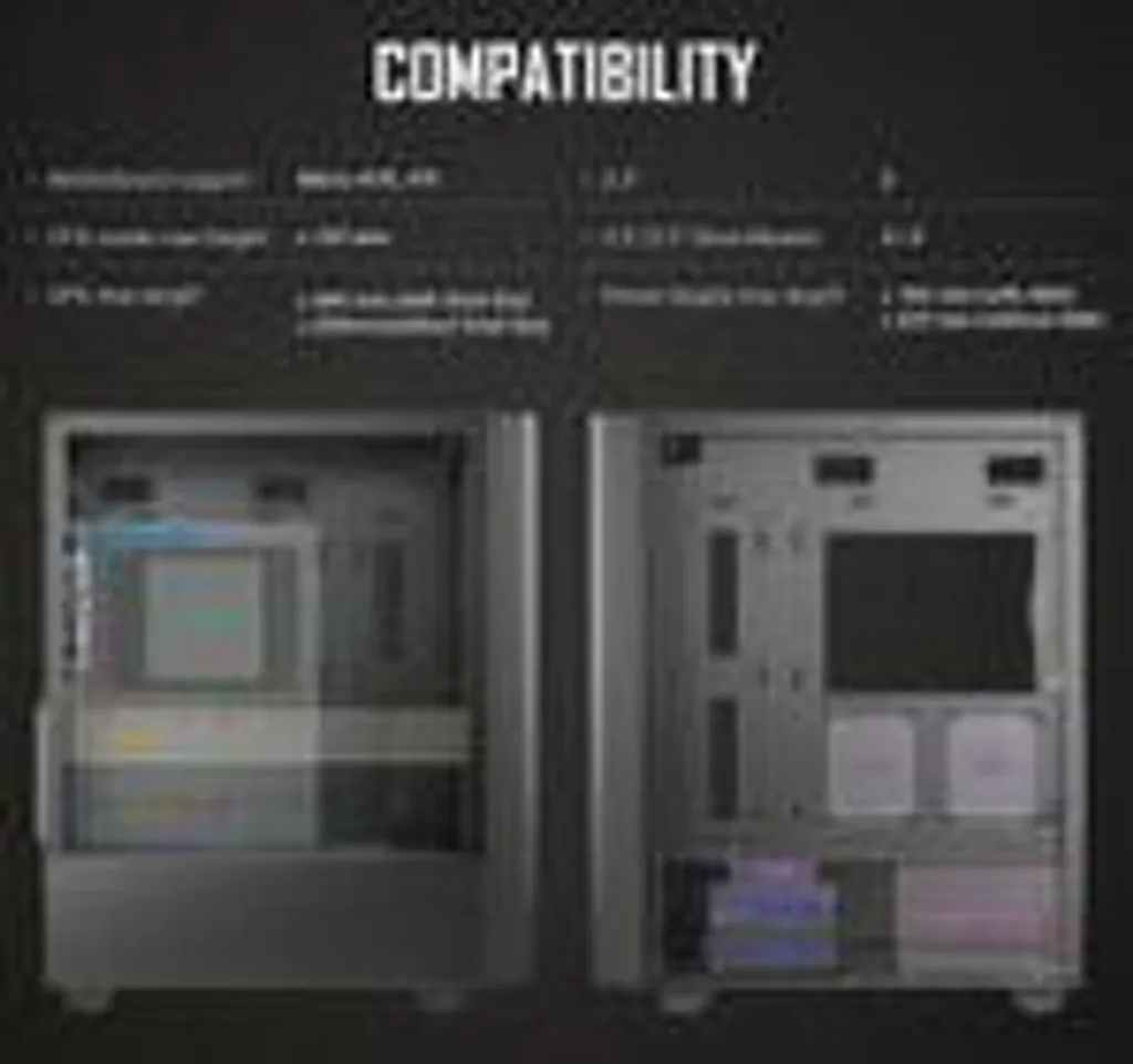 Boîtier PC Compact Antec NX500M : Solution Refroidissement et Design - 11