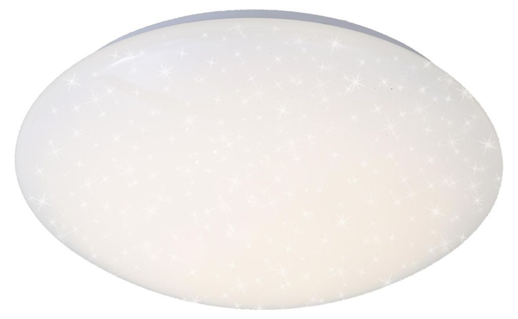 LED Deckenleuchte 16W 2200 lm 4000 K Ø 38 cm Sternendekor Produktbild 