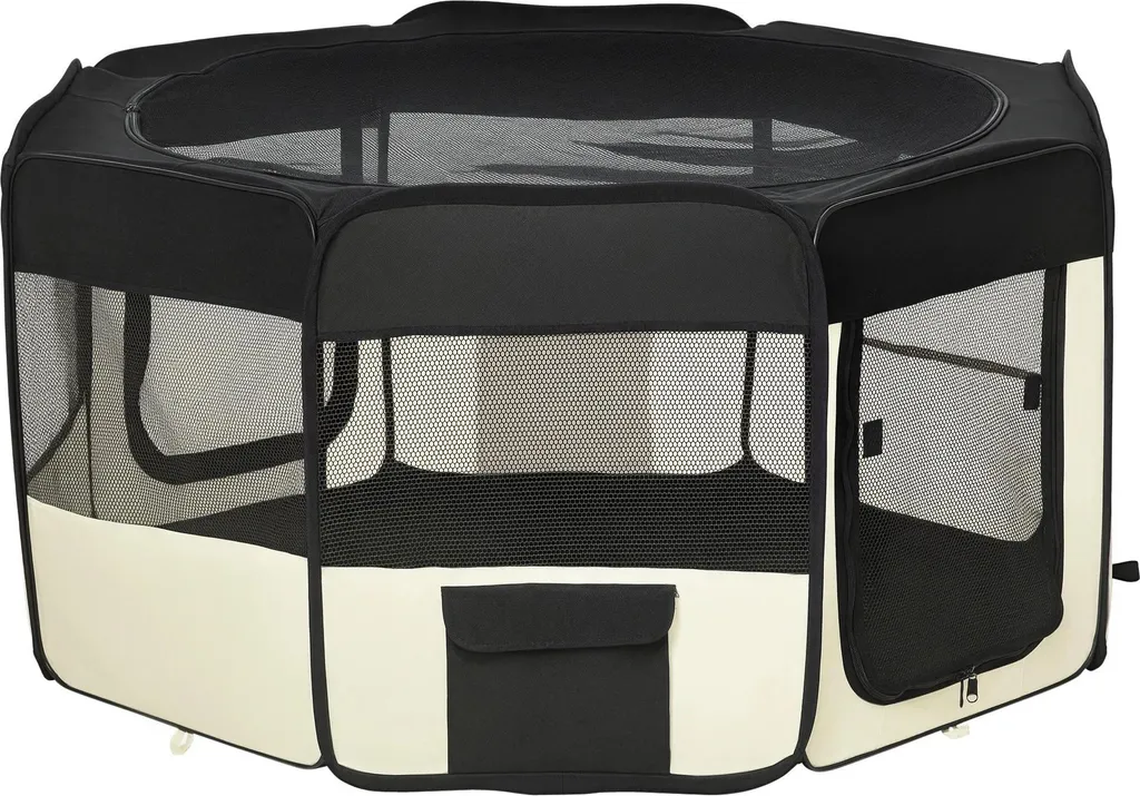 Parc pour chiots d'intérieur et extérieur pliable avec sac - 120cm