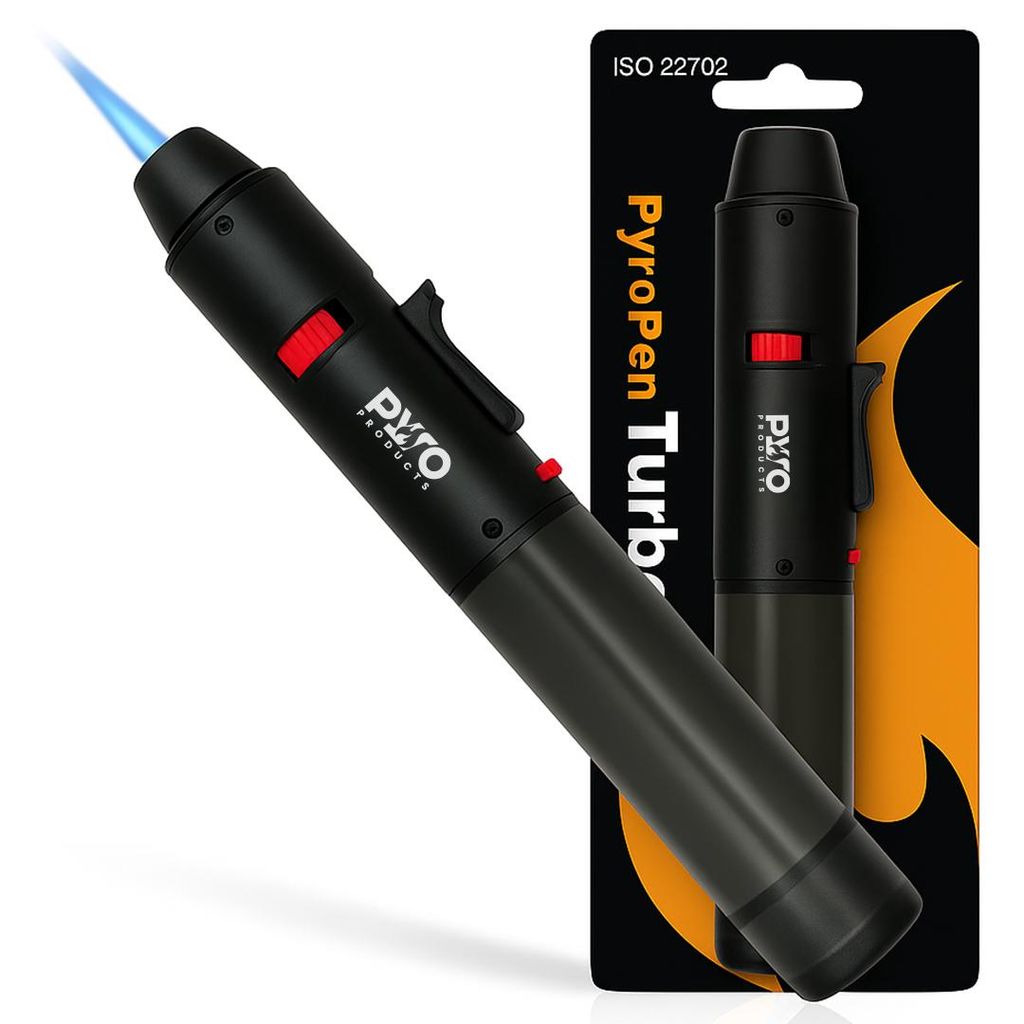 PyroProducts Feuerzeug PyroPen, Jet‑Flamme, 1300 °C, Produktbild 