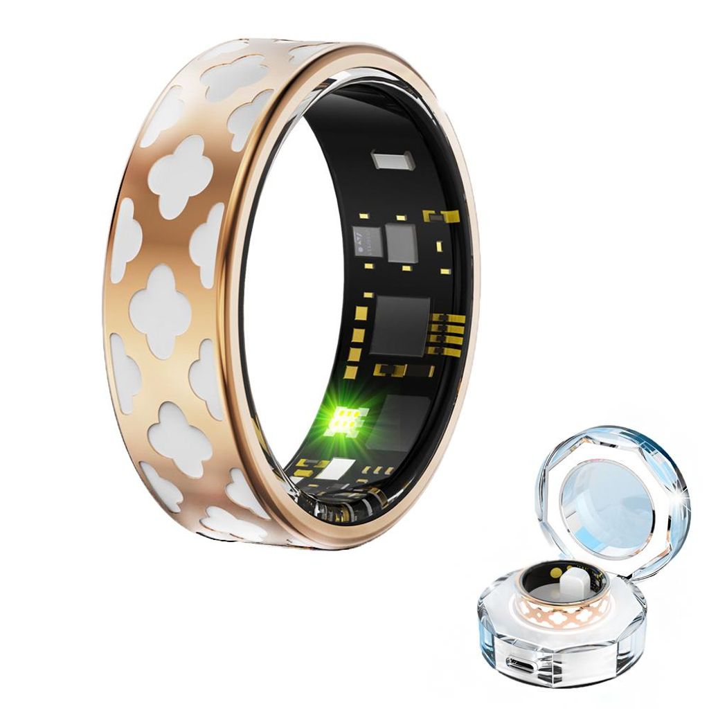 Smart Ring mit Ladebox – Fitness & Gesundheits-Tracker, Produktbild 