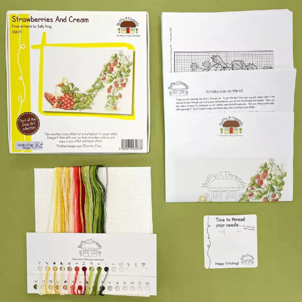 Bothy Threads - Kit per punto croce, motivo Twist and Sprout