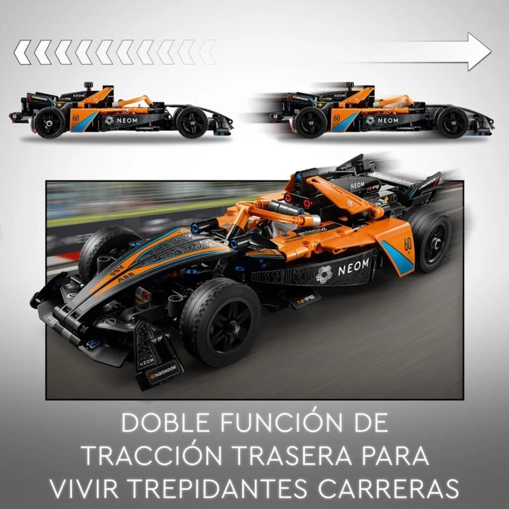 Voiture de Course McLaren Formula E LEGO Technic 42169 à Construire - 24