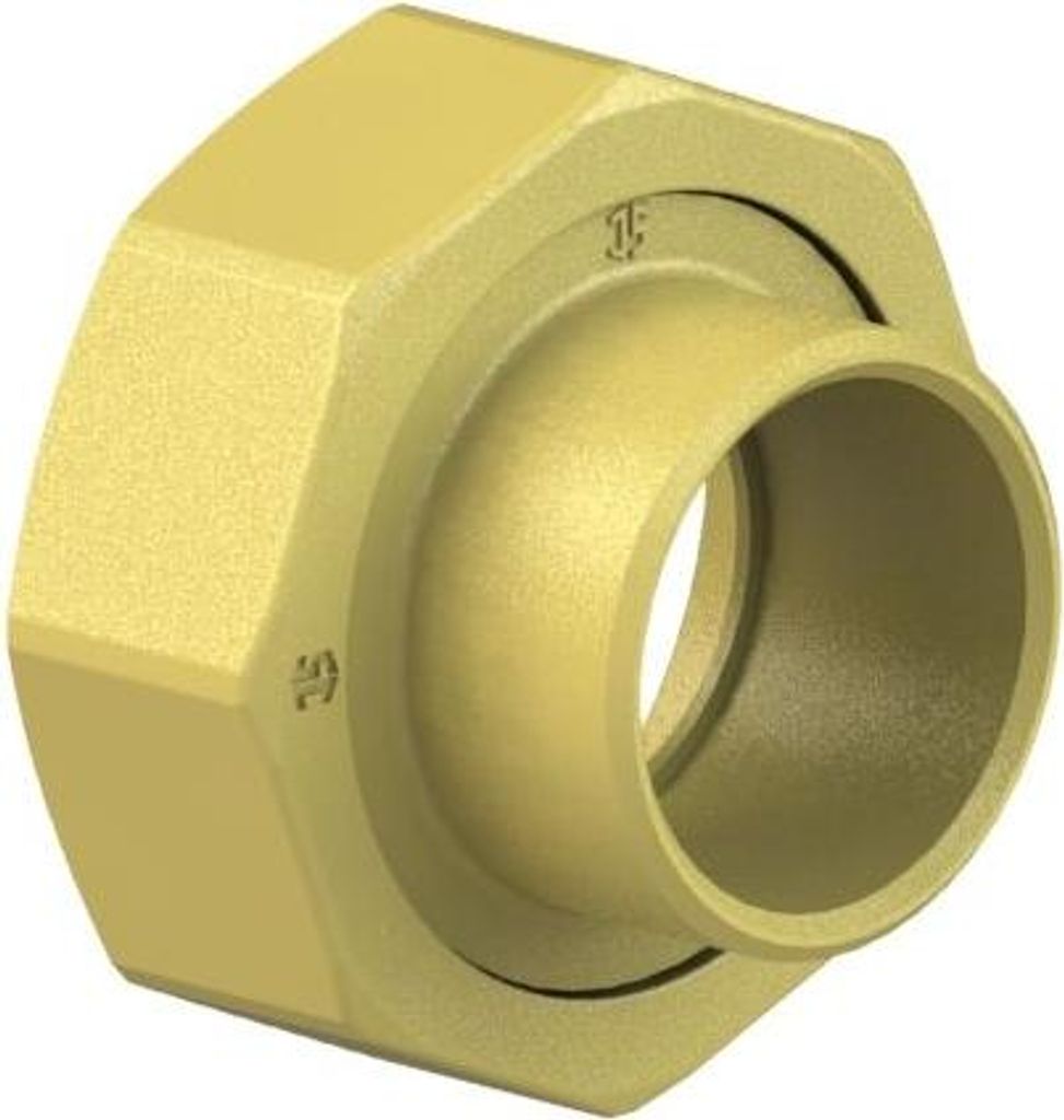 JS ABGANGSVERSCHRAUBUNG FUER KUPFERROHR, 28MM x 1 1/2" Produktbild 